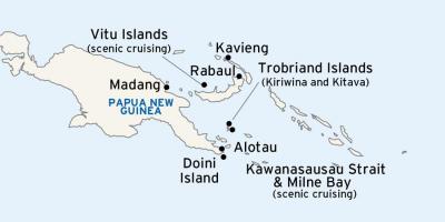Térkép alotauba pápua új-guinea
